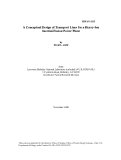 Cover page: A Conceptual Design of Transport Lines for a Heavy-Ion Inertial-Fusion Power Plant