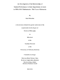 Cover page: An investigation of the relationship of student performance to their opportunity-to-learn in PISA 2012 mathematics: The case of Indonesia