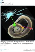 Cover page: The phylogenetics of Anguillicolidae (Nematoda: Anguillicolidea), swimbladder parasites of eels