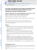 Cover page: Association of incident hip fracture with the estimated femoral strength by finite element analysis of DXA scans in the Osteoporotic Fractures in Men (MrOS) study