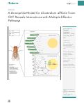 Cover page: A Drosophila Model for Clostridium difficile Toxin CDT Reveals Interactions with Multiple Effector Pathways