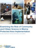 Cover page of Examining the Role of Community and Citizen Science in Marine Protected Area Implementation