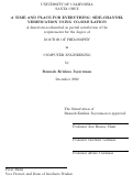 Cover page: A time and place for everything: Side-Channel verification using Co-Simulation