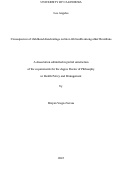 Cover page: Consequences of childhood disadvantage on later-life health among older Brazilians