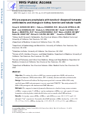 Cover page: HIV preexposure prophylaxis with tenofovir disoproxil fumarate/emtricitabine and changes in kidney function and tubular health.