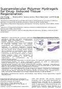 Cover page: Supramolecular Polymer Hydrogels for Drug-Induced Tissue Regeneration