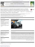 Cover page: Impact of biodiesel on regulated and unregulated emissions, and redox and proinflammatory properties of PM emitted from heavy-duty vehicles