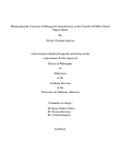 Cover page: Illuminating the Construct of Managerial Ambidexterity in the Context of Public School Improvement