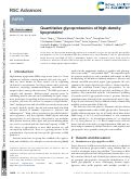 Cover page: Quantitative glycoproteomics of high-density lipoproteins