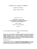 Cover page: The Obstacles to Macroeconomic Policy Coordination in the 1990s and an Analysis of International Nominal Targeting (INT)