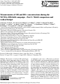 Cover page: Measurements of OH and HO<sub>2</sub> concentrations during the MCMA-2006 field campaign - Part 2: Model comparison and radical budget