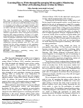 Cover page: Learning How to Write through Encouraging Metacognitive Monitoring: The Effect of Evaluating Essays Written by Others