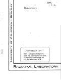 Cover page: EVIDENCE CONCERNING THE REACTION PtP-n+tD