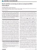 Cover page: Notch inhibitor screening reveals an unexpected HES1 heterodimer