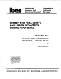 Cover page: Residential Energy Standards and the Housing Market: A Regional Analysis