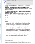 Cover page: Headspace sorptive extraction-gas chromatography–mass spectrometry method to measure volatile emissions from human airway cell cultures