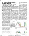 Cover page: The Impact of Boreal Forest Fire on Climate Warming