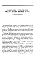 Cover page: Il Realismo Poetico di Pier Paolo Pasolini: <em>Ragazzi di vita</em>