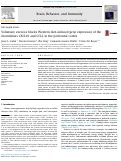 Cover page: Voluntary exercise blocks Western diet-induced gene expression of the chemokines CXCL10 and CCL2 in the prefrontal cortex.