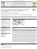 Cover page: A multi-scale mathematical modeling framework to investigate anti-viral therapeutic opportunities in targeting HIV-1 accessory proteins