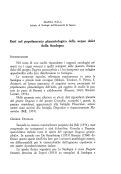 Cover page: Dati sul popolamento planariologico delle acque dolci della Sardegna