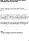 Cover page of Influence of overhead HVAC and aerosol control strategies on coarse mode particle dispersion and exposure in a full-scale room experiment