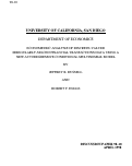 Cover page: Econometric Analysis of Discrete-Valued Irregularly-Spaced Financial Transactions Data Using a New Autoregressive Conditional Multinomial Model