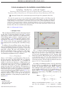 Cover page: Critical entanglement for the half-filled extended Hubbard model