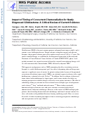 Cover page: Impact of Timing of Concurrent Chemoradiation for Newly Diagnosed Glioblastoma: A Critical Review of Current Evidence.