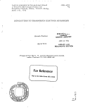 Cover page: INTRODUCTION TO TRANSMISSION ELECTRON MICROSCOPY.