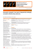 Cover page: Eosinophilic cholangitis: A case report of diagnostically challenging eosinophilic infiltrative biliary obstruction.