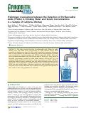 Cover page: Preliminary Associations between the Detection of Perfluoroalkyl Acids (PFAAs) in Drinking Water and Serum Concentrations in a Sample of California Women
