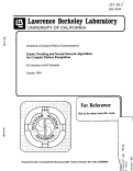 Cover page: Elastic Tracking and Neural Network Algorithms for Complex Pattern Recognition