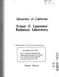 Cover page: MEASUREMENT OF Ku3+ DECAY PARAMETERS