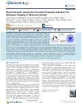 Cover page: Bioluminescent Genetically Encoded Glutamate Indicators for Molecular Imaging of Neuronal Activity.