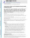 Cover page: Linking Parent Confidence and Hospitalization through Mobile Health: A&nbsp;Multisite Pilot Study