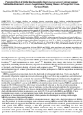 Cover page: Protective Effect of Methicillin-Susceptible Staphylococcus aureus Carriage against Methicillin-Resistant S. aureus Acquisition in Nursing Homes: A Prospective Cross-Sectional Study