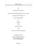 Cover page: Culture as Talk: American Literature and the Ethnography of Utterance, 1880-1945