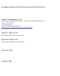 Cover page: Development of Biosensors for Real Time Analysis of Perchlorate in Water