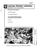 Cover page: A Class of Bases in {ell}{sup 2} for the Sparse Representation of Integral Operators