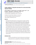 Cover page: Center variation in long‐term outcomes for socioeconomically deprived children