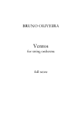 Cover page: Ventos