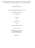 Cover page: The daily relationship between subjective and objective sleep and ecological momentary assessment report of emotion in adolescents with an evening circadian preference