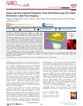 Cover page: Deep Learning Assisted Plasmonic Dark-Field Microscopy for Super-Resolution Label-Free Imaging.