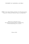 Cover page: GRYD: Generalized Reduced-Order Wye-Delta Transformation: Programmer's
Manual for Reduction Engine and Applications