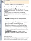 Cover page: Large-scale neural circuit mapping data analysis accelerated with the graphical processing unit (GPU)