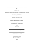 Cover page: On the Smoothed Analysis of Frank-Wolfe Methods