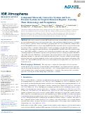Cover page of Compound Mesoscale Convective Systems and Low‐Pressure Systems in Tropical Monsoon Regions: Assessing Their Meteorology and Precipitation