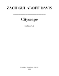 Cover page: Cityscape