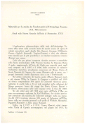 Cover page: Materiali per lo studio dei Tenebrionidi dell'Arcipelago Toscano (Col. Heteromera)